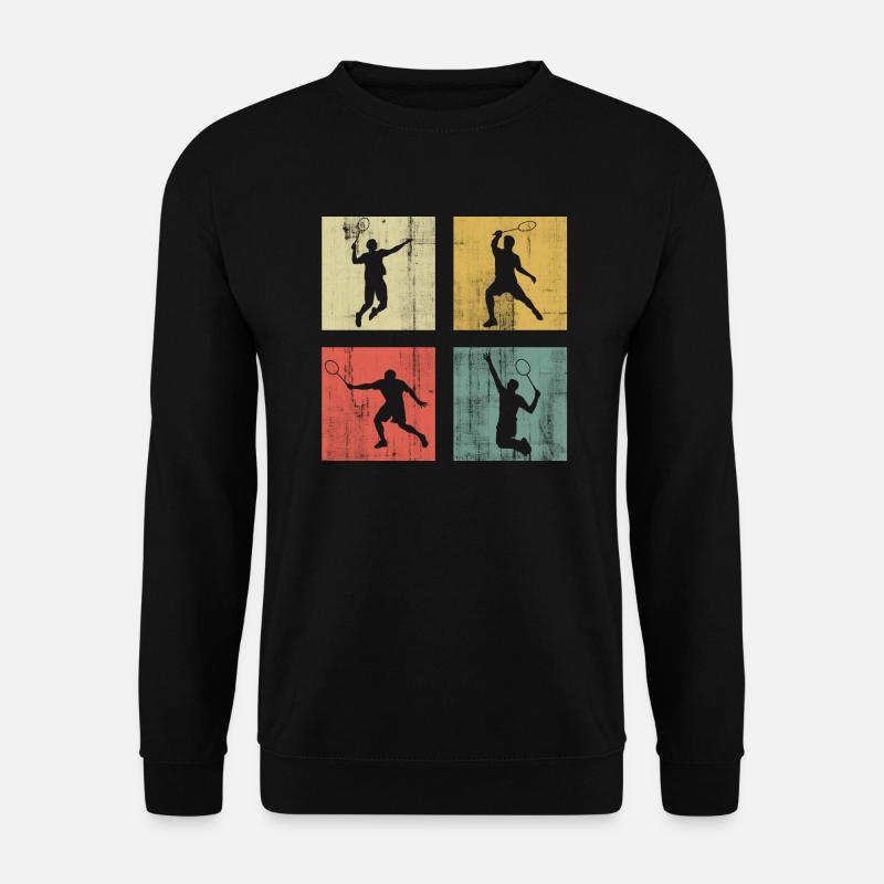 Badminton - Unisex Pullover - Schwarz