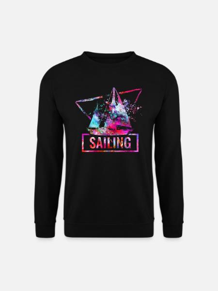 Segeln - Unisex Pullover - Schwarz