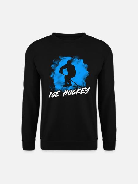 Eishockey - Unisex Pullover - Schwarz