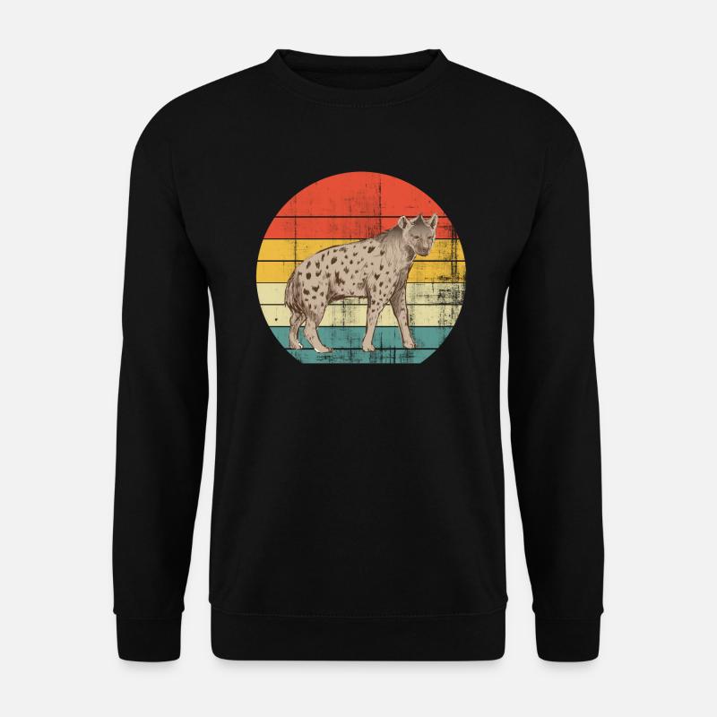 Hyäne - Unisex Pullover - Schwarz
