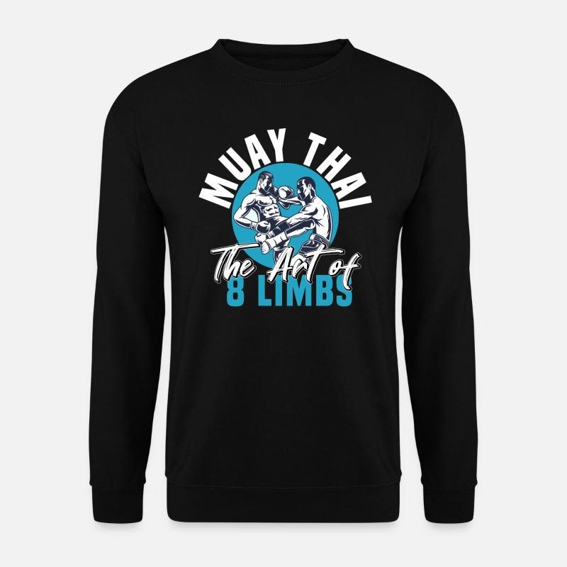 Muay Thai - Unisex Pullover - Schwarz