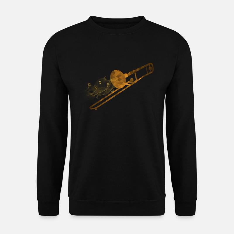 Posaune - Unisex Pullover - Schwarz