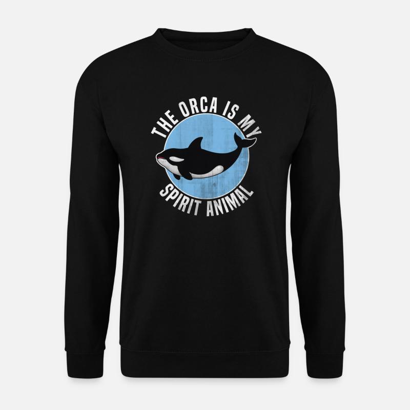 Orca - Unisex Pullover - Schwarz