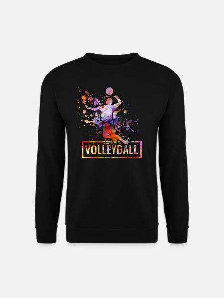 Volleyball - Unisex Pullover - Schwarz