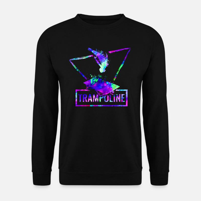 Trampoline - Unisex Sweatshirt - black