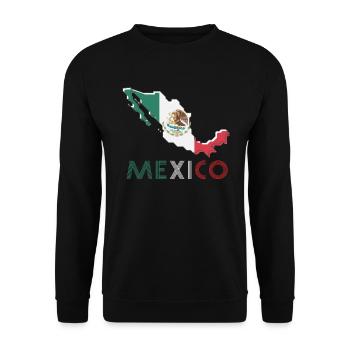 Mexiko - Unisex Pullover - Schwarz - Vorne - Alina (178cm) & Michal (187cm)