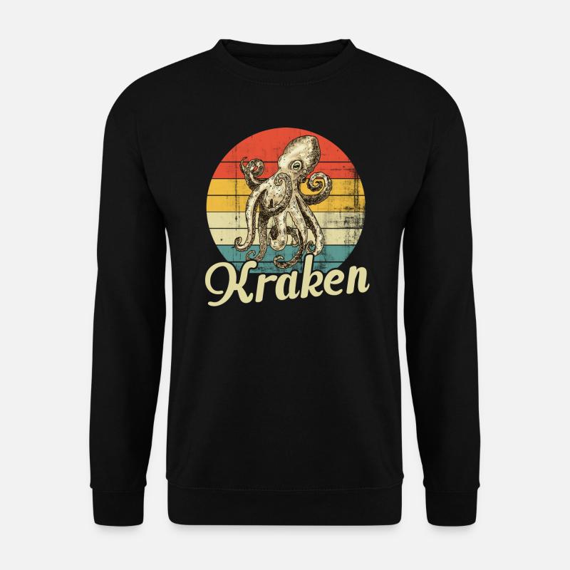 Octopus - Unisex Sweatshirt - black