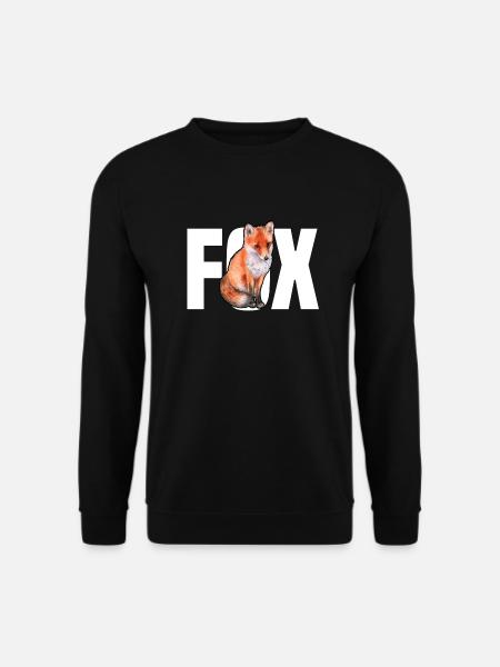 fox - Unisex Sweatshirt - black