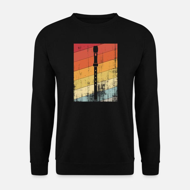 flute - Unisex Sweatshirt - black