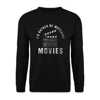 Filme - Unisex Pullover - Schwarz - Vorne - Alina (178cm) & Michal (187cm)