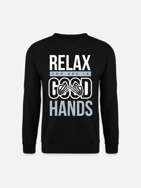 Physiotherapie - Unisex Pullover - Schwarz
