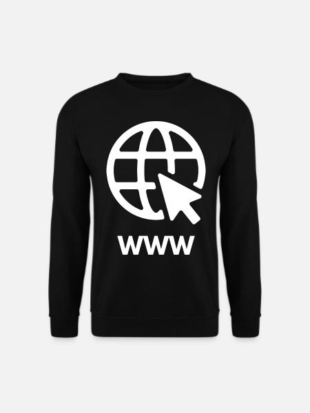 l'Internet - Sweat-shirt Unisexe - noir