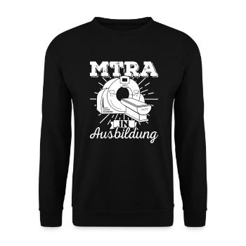 MTRA Medizinisch-Technischer Radiologie Mta - Unisex Pullover - Schwarz - Vorne - Alina (178cm) & Michal (187cm)