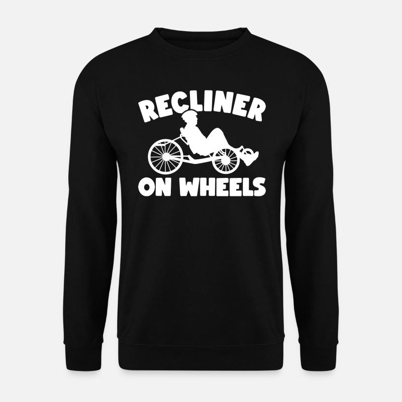 Vélo couché Vélo couché - Sweat-shirt Unisexe - noir