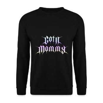 Goth Baddie! Goth Girl Gothic Aesthetic - Unisex Sweatshirt - black - Front - Alina (178cm) & Michal (187cm)