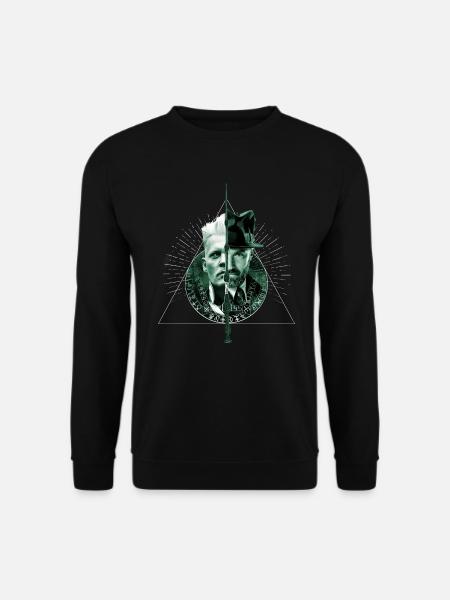 Phantastische Tierwesen Heiligtümer des Todes - Unisex Pullover - Schwarz