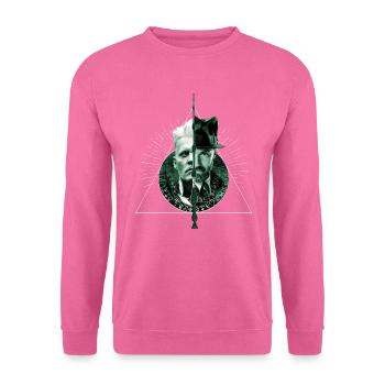 Animaux Fantastiques Dumbledore Grindelwald - Sweat-shirt Unisexe - rose - Devant