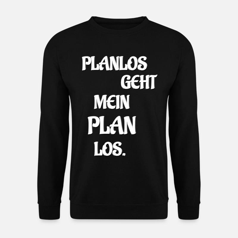 PLANLOS VA MON PLAN LOS - Sweat-shirt Unisexe - noir