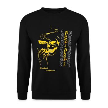 Crâne crâne crâne - Sweat-shirt Unisexe - noir - Devant - Alina (178cm) & Michal (187cm)