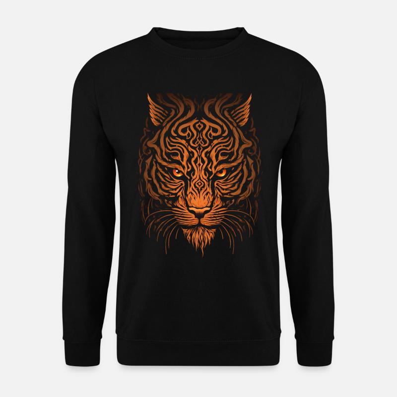 Tiger - Unisex Pullover - Schwarz