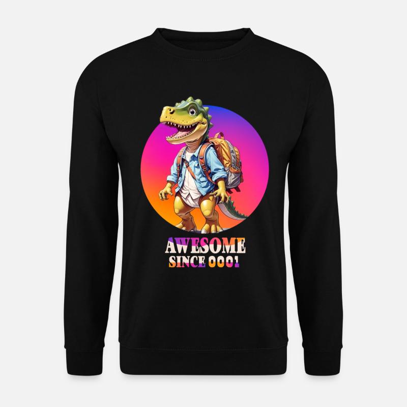 Drachen Schüler - Unisex Pullover - Schwarz