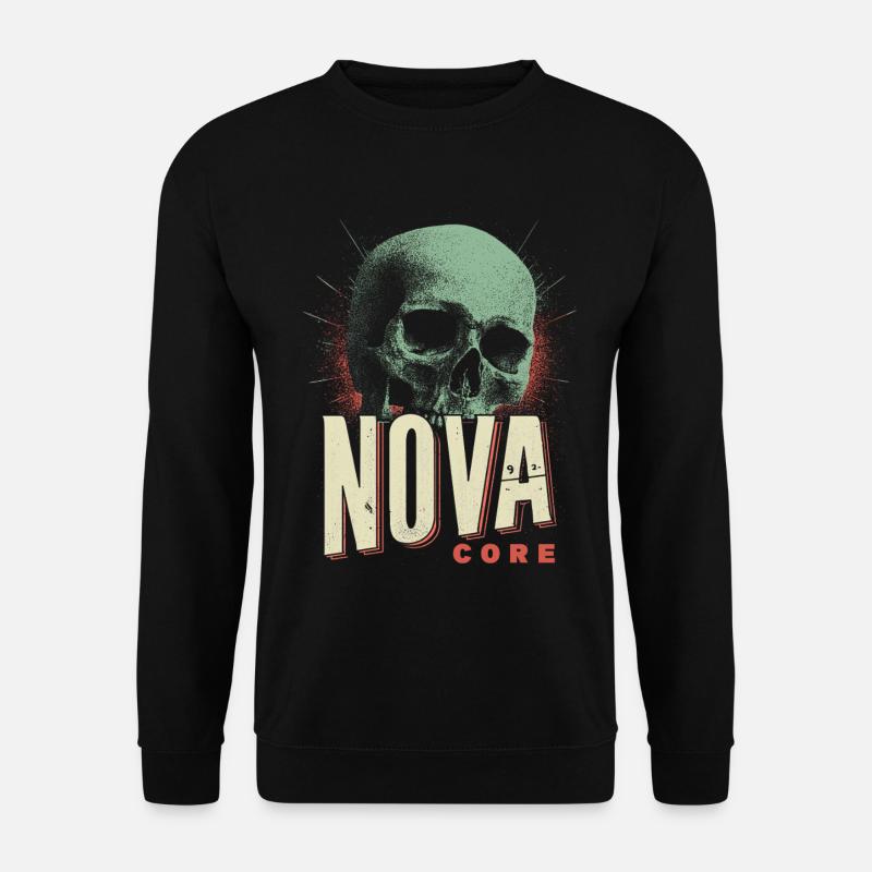 Nova Core Skull - Unisex Sweatshirt - black