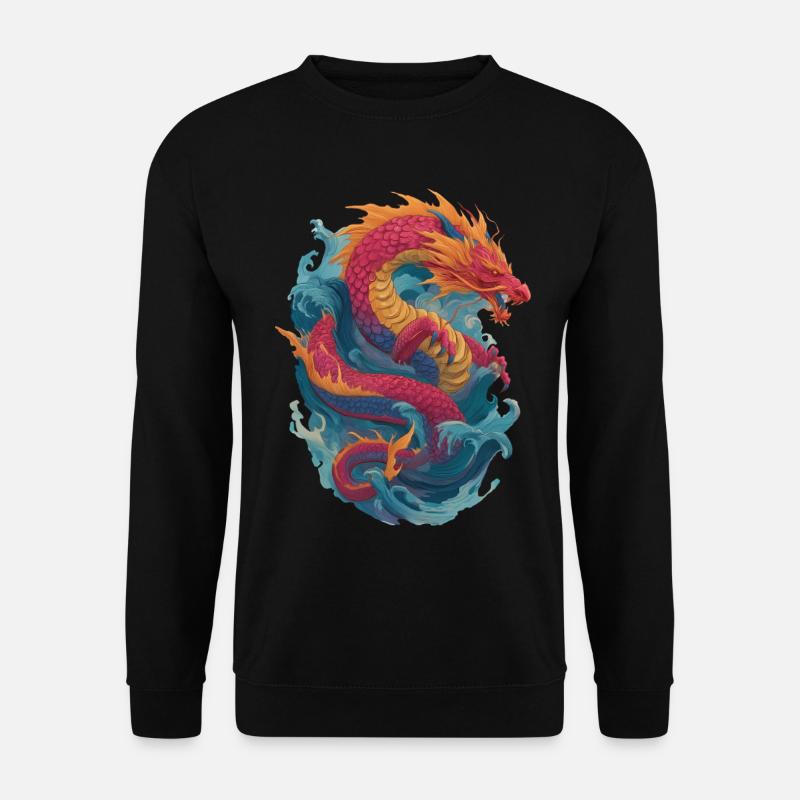 Dragon - Unisex Sweatshirt - black