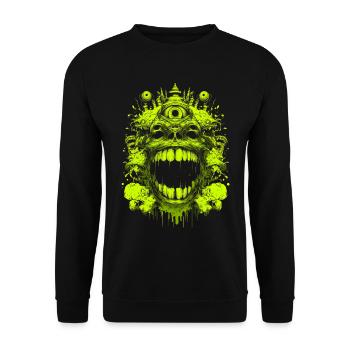 Neon Demon - Unisex Pullover - Schwarz - Vorne - Alina (178cm) & Michal (187cm)