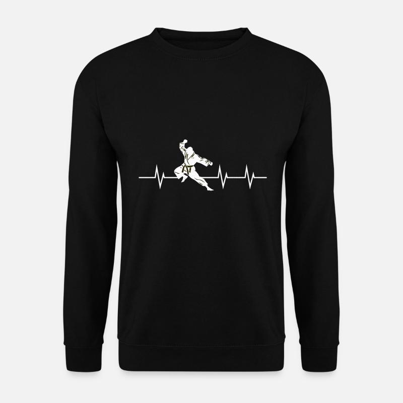Martial Heartbeat - Unisex Sweatshirt - black