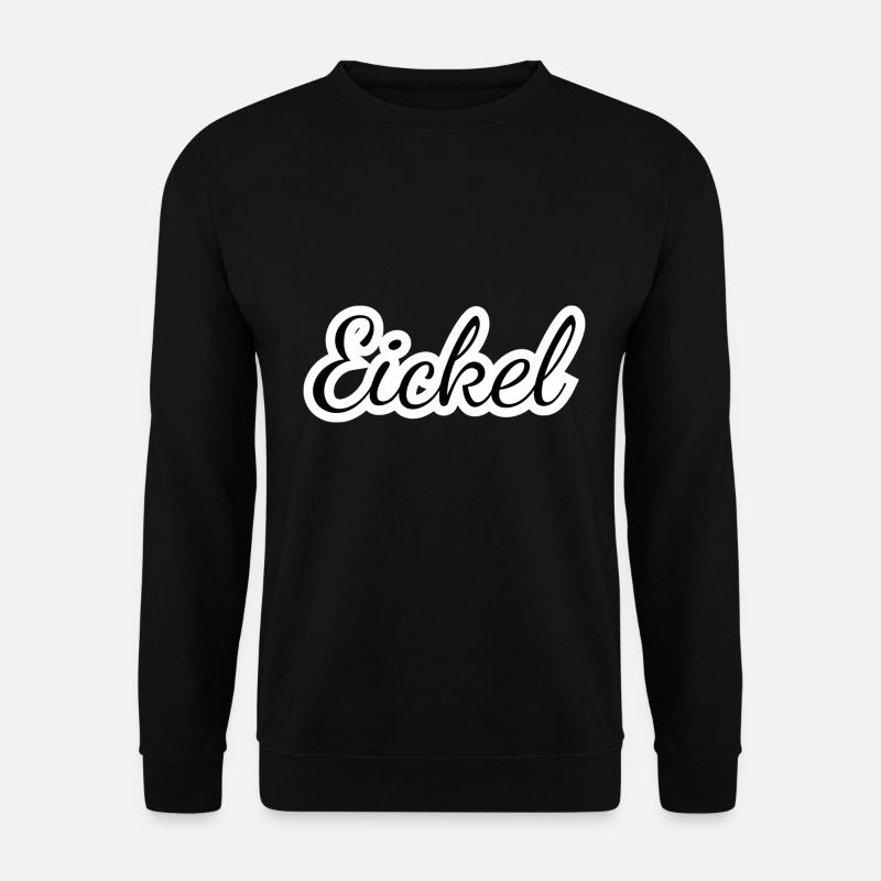 Eickel - Textdesign mit Stadtnamen - Unisex Pullover - Schwarz