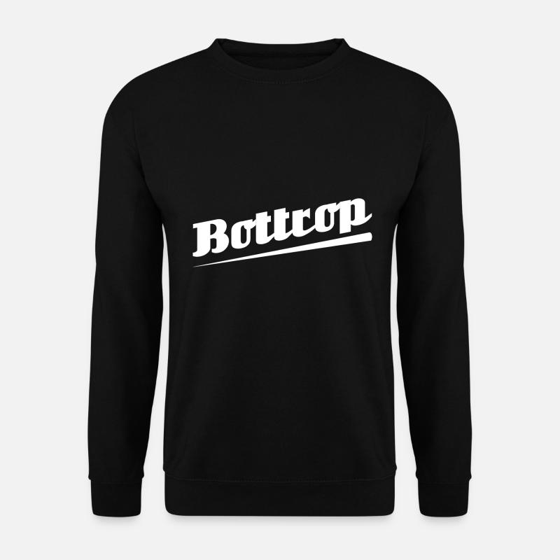 Bottrop - Textdesign mit Stadtnamen - Unisex Pullover - Schwarz