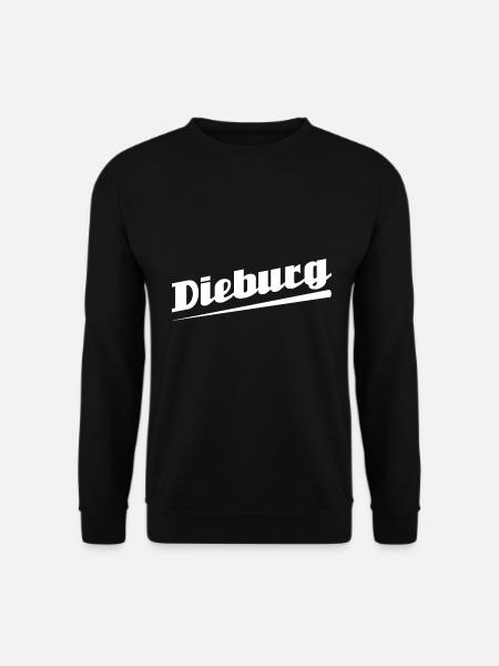 Dieburg - Textdesign mit Stadtnamen - Unisex Pullover - Schwarz