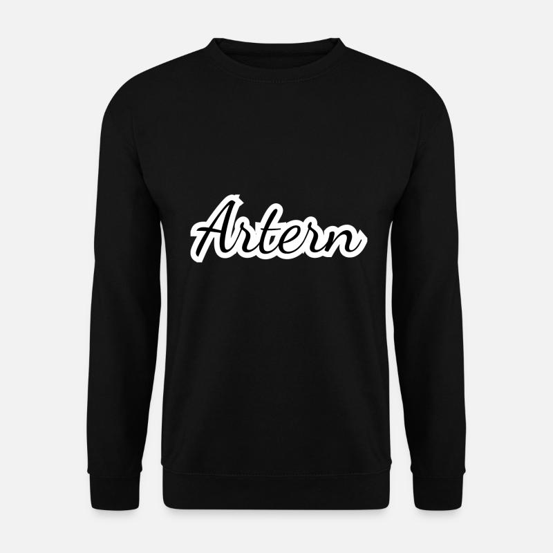 Artern - Textdesign mit Stadtnamen - Unisex Pullover - Schwarz