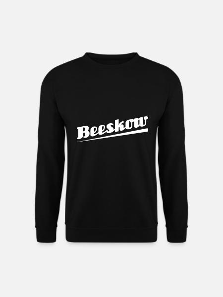 Beeskow - Textdesign mit Stadtnamen - Unisex Pullover - Schwarz