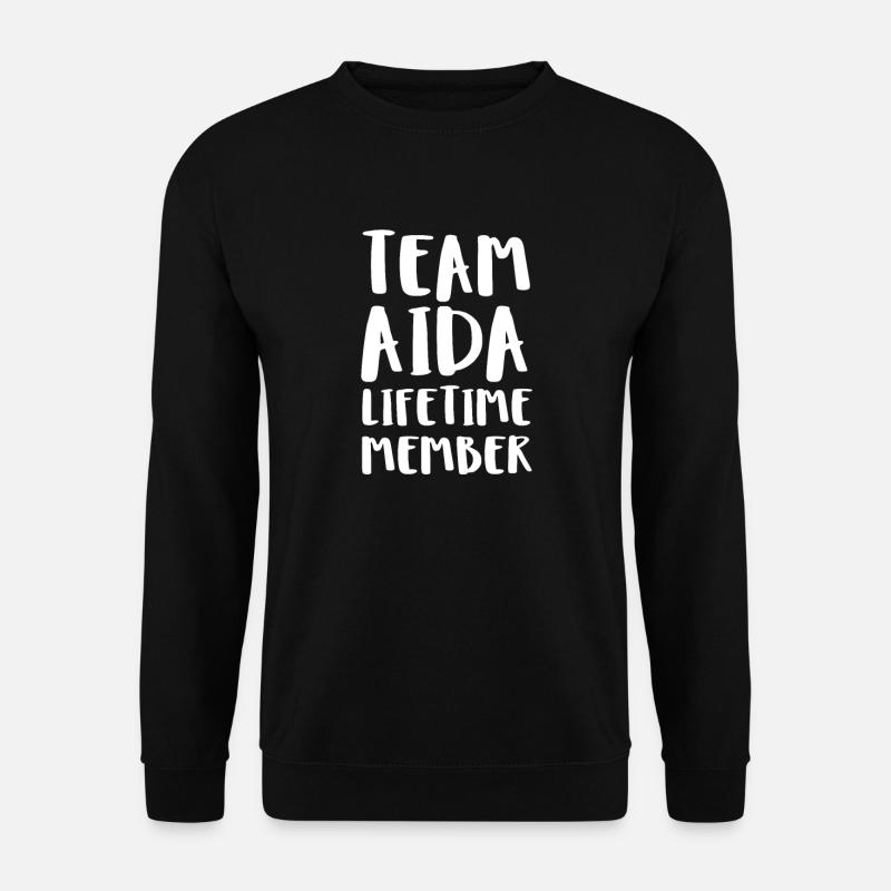 Team Aida Lifetime Member - Unisex Pullover - Schwarz