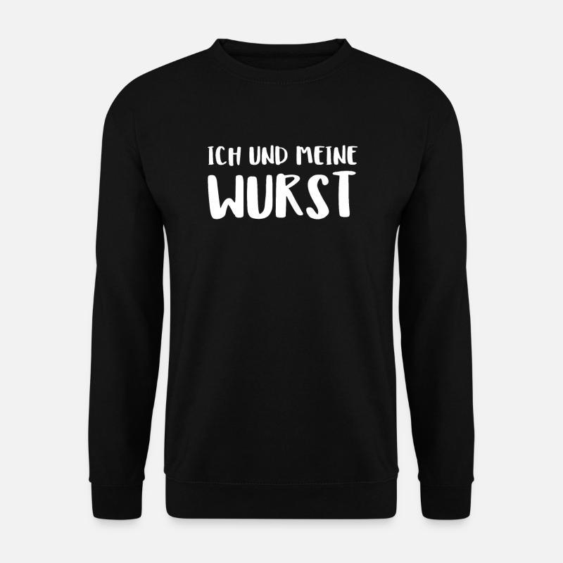 Ich Und Meine Wurst - Unisex Pullover - Schwarz