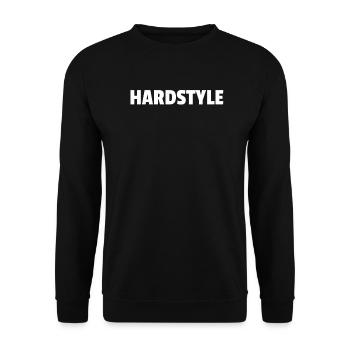 Hardstyle - Unisex Pullover - Schwarz - Vorne - Alina (178cm) & Michal (187cm)