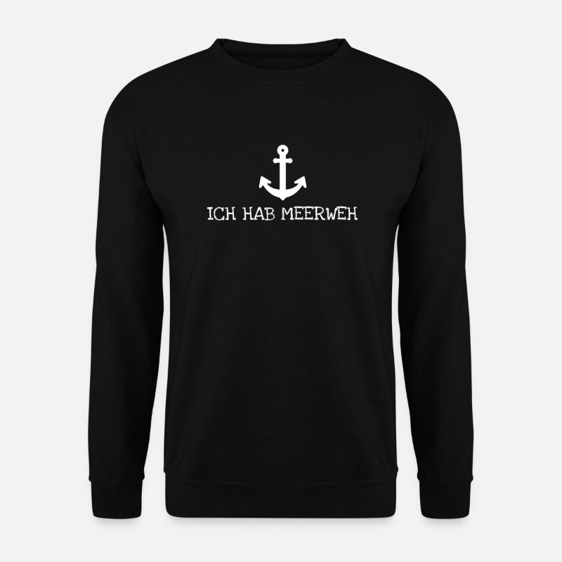 Ich Hab Meerweh - Unisex Pullover - Schwarz