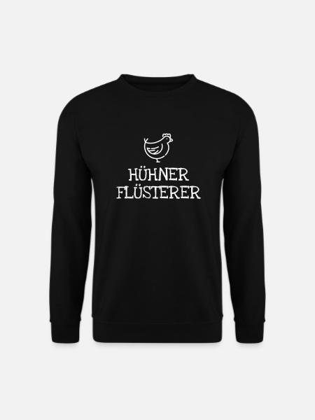 Hühner Flüsterer - Unisex Pullover - Schwarz