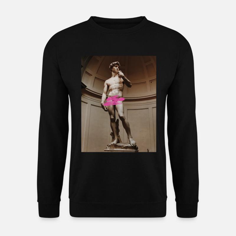 Griechische Statue - Unisex Pullover - Schwarz
