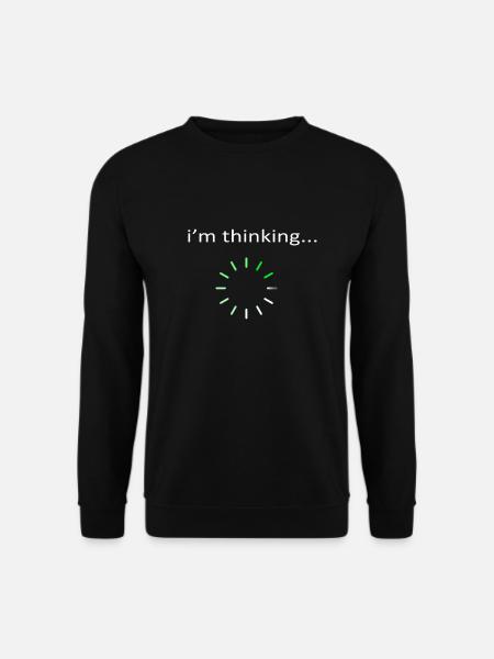 Je pense Stand By, je traite ceci - Sweat-shirt Unisexe - noir