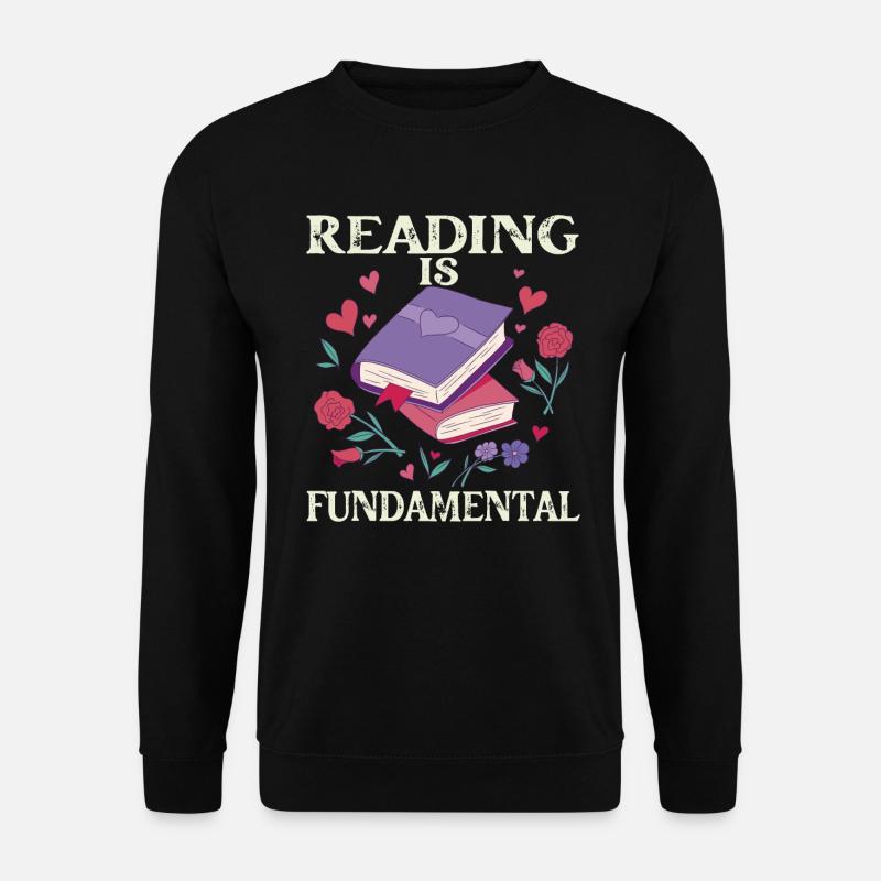 Reading Is Fundamental - Unisex Sweatshirt - black