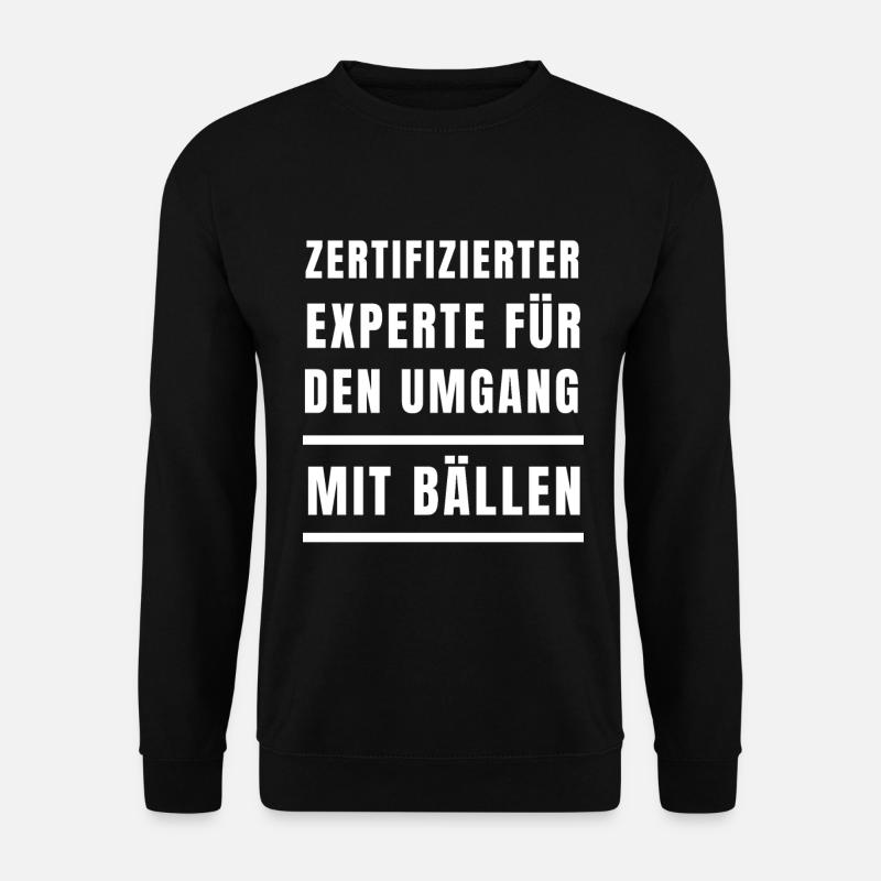 Zertifizierter Ballexperte - Unisex Pullover - Schwarz