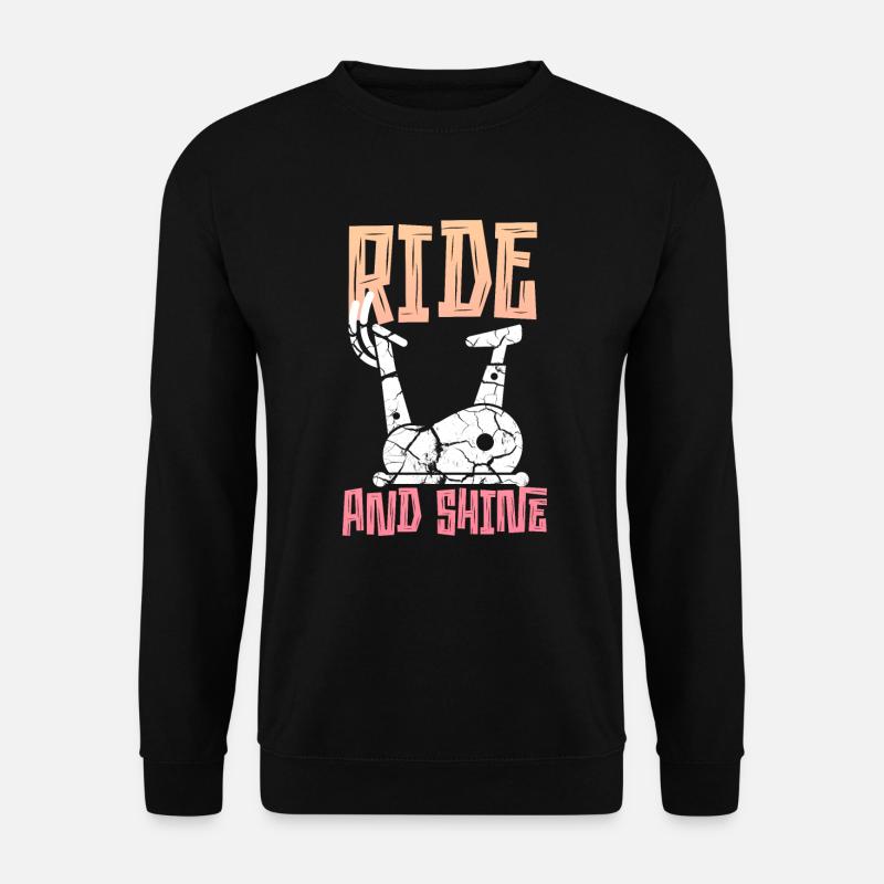 Ride And Shine - Unisex Sweatshirt - black
