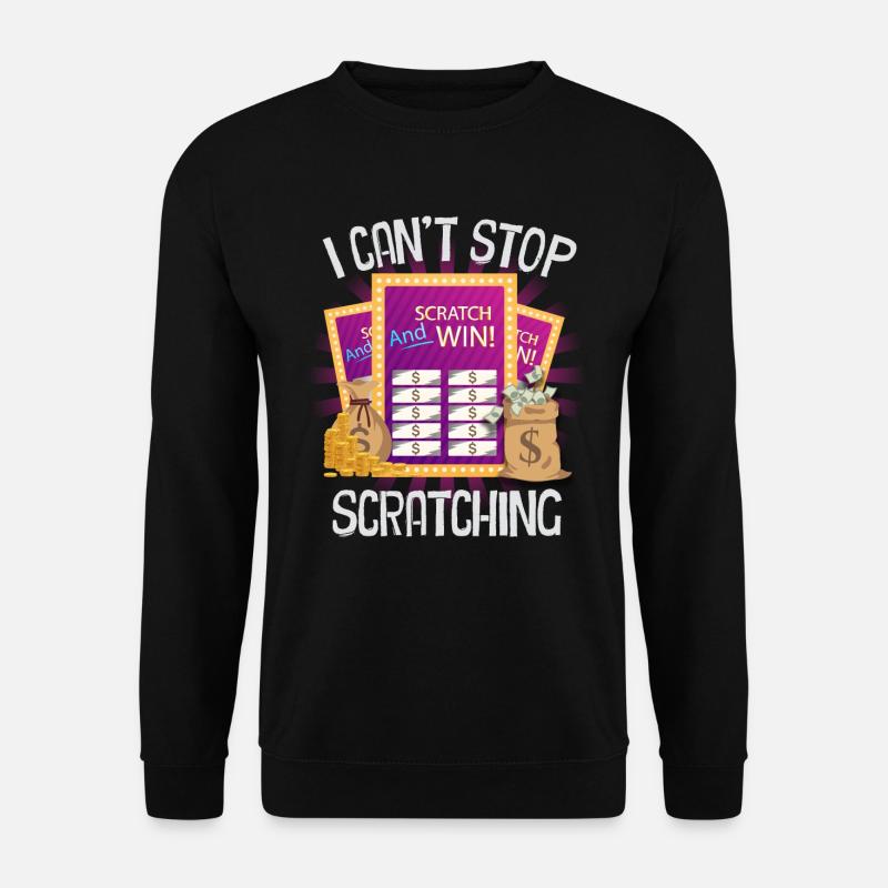 I Can't Stop Scratching - Unisex Sweatshirt - black