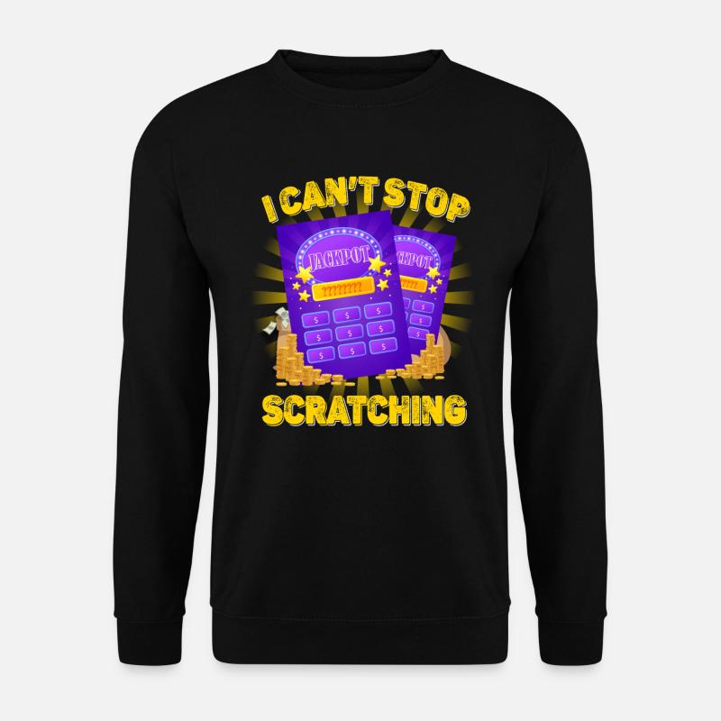 I Can't Stop Scratching - Unisex Sweatshirt - black