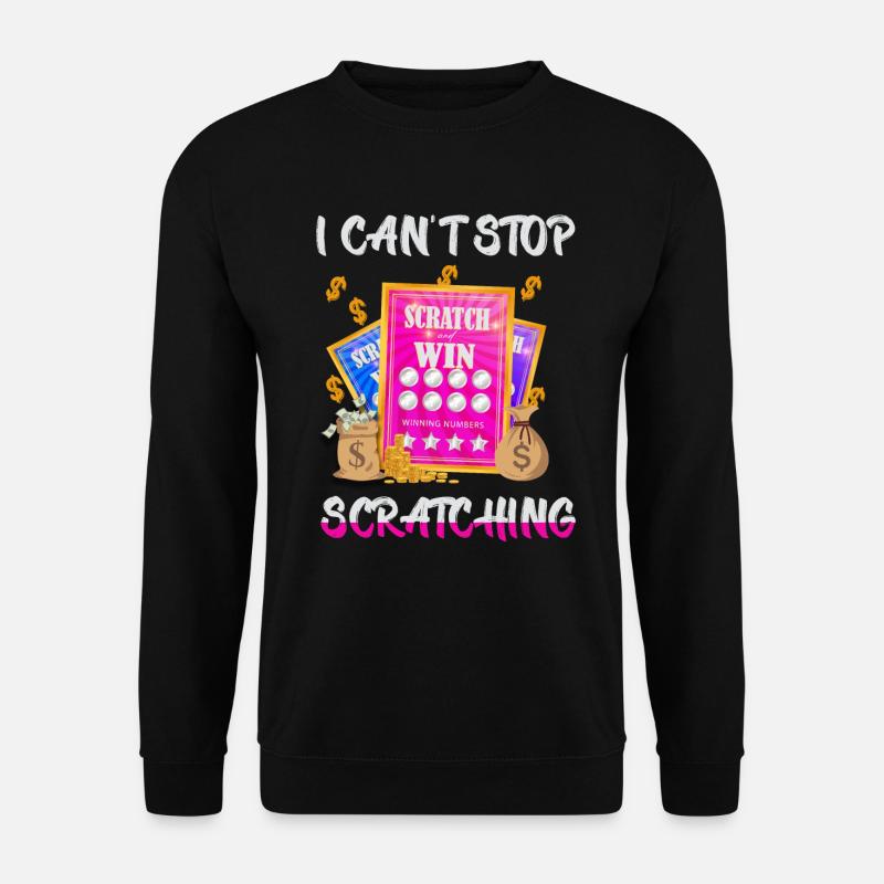 I Can't Stop Scratching - Unisex Sweatshirt - black