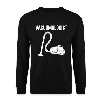 Aspirateur Vacuumlogist - Sweat-shirt Unisexe - noir - Devant - Alina (178cm) & Michal (187cm)