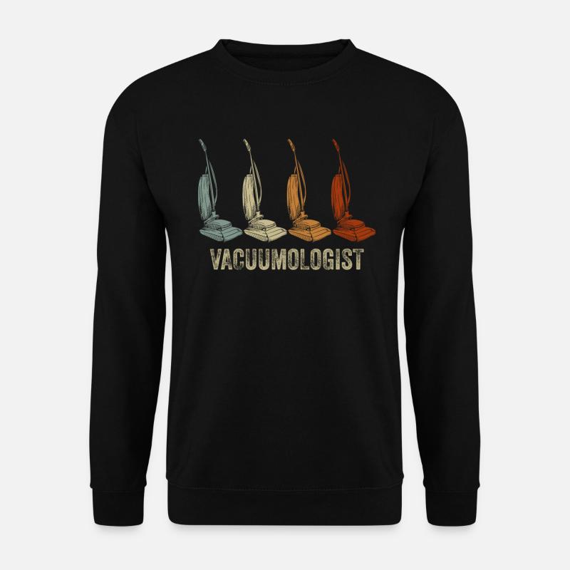 Vakuumloge Staubsauger - Unisex Pullover - Schwarz