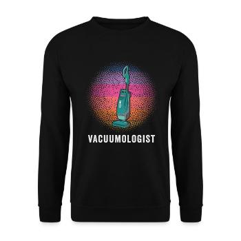 Staubsauger Staubsauger - Unisex Pullover - Schwarz - Vorne - Alina (178cm) & Michal (187cm)